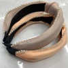 Hot-selling new fairy-like style refreshing and natural pearl lace fabric headband Specification image